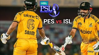 pes vs isl psl play off match today pz vs iu today match live pakistan super league today play off [upl. by Ainotna]