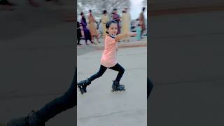 skating enjoy😱❤️ skating rollerskatingmusic musicgenre publicreaction [upl. by Netsuj]