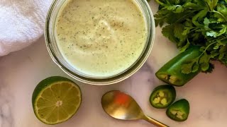 Copycat Chuys Creamy Jalapeno Dip Recipe [upl. by Nivlem]