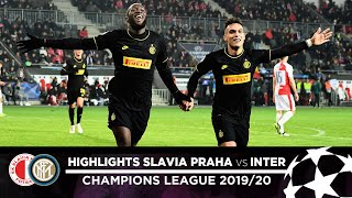 SLAVIA PRAHA 13 INTER  HIGHLIGHTS  Matchday 05  UEFA Champions League 201920 [upl. by Smoot254]