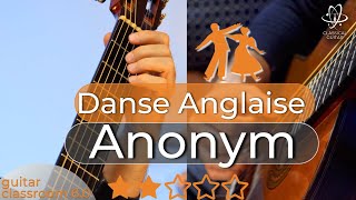 Guitar Tutorial amp Performance Danse Anglaise ca 1600  Free Tabs Included [upl. by Barbarese645]