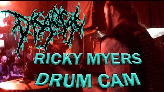 DISGORGE RICKY MYERS DRUM CAM [upl. by Aipmylo]