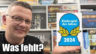 Kinderspiel des Jahres 2024  Was fehlt auf der Liste [upl. by Candra]