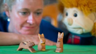 Stups der kleine Osterhase  Kinderlieder zum Mitsingen  Sing mit Anja [upl. by Marjy53]