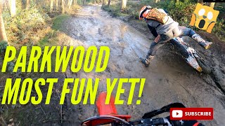 Parkwood Off Road Enduro 2022  Dirt Bike Forest Of Fun [upl. by Jeramey696]