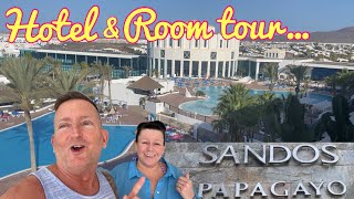 Lanzarote 2024… Sandos Papagayo hotel and room tour [upl. by Lorac]