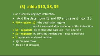 MIPS32 Assembly language Program to Add 2 and 3 [upl. by Orteip]