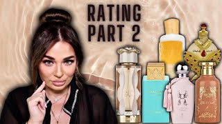 RATING 100 ARABIAN PERFUMES PART 2  NEW LATTAFA TERIAQ  PERFUME REVIEW  Paulina Schar [upl. by Ruthy]