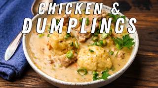 How I Make Melt In Your Mouth Chicken and Dumplings [upl. by Edmondo]