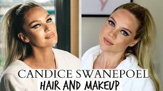 CANDICE SWANEPOEL HAIR amp MAKEUP  Elanna Pecherle [upl. by Dix]