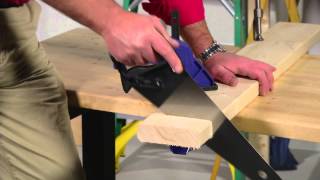 How To Use Hand Saws  Ace Hardware [upl. by Doi763]