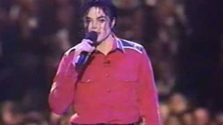 Michael Jackson performing Gone To Soon and Heal The World live at the Presidential Gala in 1992 [upl. by Ynnol]