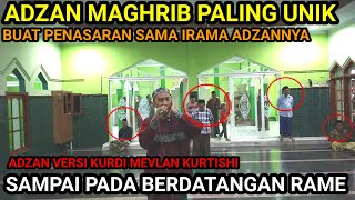 ADZAN MAGHRIB PALING UNIK BUAT PENASARAN SEMUA ORANG SAMPAI PADA RAME BERDATANGAN [upl. by Eustazio]