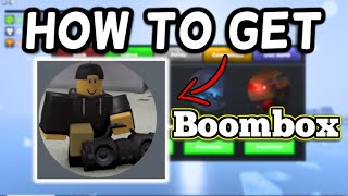 How to Get Boombox in Evade 2024  Full Tutorial [upl. by Brodie]