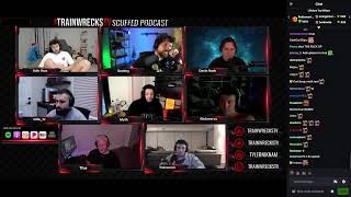 Trainwreckstv SCUFFED Podcast 151 ft xQc Adin Ross more Part 1 [upl. by Bloomer]