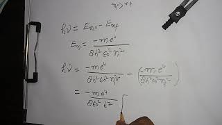 Derive Rydberg Formula For Hydrogen Atom  Class XII  By Mr Bipin Kumar Singh [upl. by Deth]