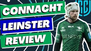 URC Round 7  Connacht v Leinster Match Review [upl. by Hayyim]