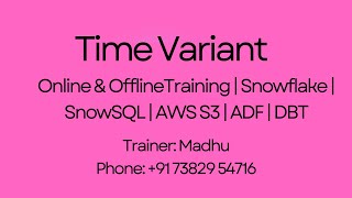 Snowflake Dbt training 91 73829 54716 [upl. by Labana]