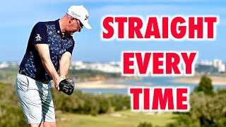 One Simple Tip For Hitting The Driver Straight Every Time  Golf Swing Drills [upl. by Spain797]