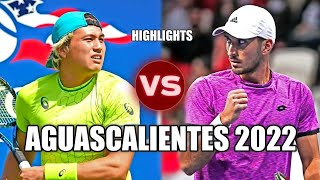 Hady Habib vs Akira Santillan AGUASCALIENTES Q 2022 Highlights [upl. by Diao197]