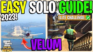 2023 Easy Elite Solo Velum Cayo Perico Heist Guide GTA 5 Online [upl. by Epifano]