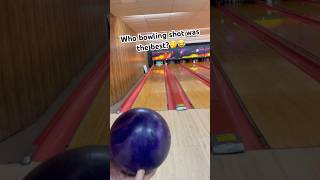 Who’s BOWLING Shot was Best 🤔😂 shorts bowling funny [upl. by Eiduj]