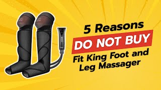 DONT BUY FIT KING Foot and Leg Massager BEFORE WATCHING THIS VIDEO 🚫😲 [upl. by Vinny]