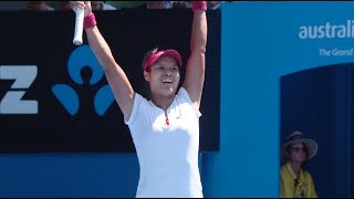 Prefinal interview Li Na v Cibulkova  2014 Australian Open [upl. by Llyrat]