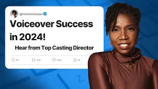 Voiceover Success in 2024 Hear from Top Voice Casting Director Carroll Kimble [upl. by Carce]