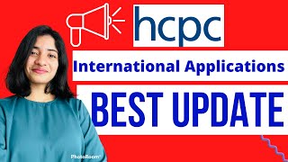 HCPC Registration UPDATE  ONLINE APPLICATION FORMS  International Applicants HCPC Registration [upl. by Solegnave]