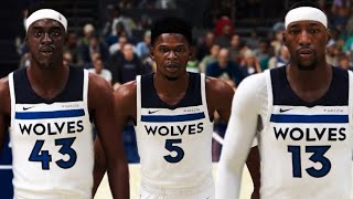 Getting Anthony Edwards Help  Timberwolves Rebuild NBA 2K25 [upl. by Sedecrem299]