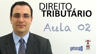 Aula 02  Direito Tributário  Tributos em Espécie [upl. by Yekcim]