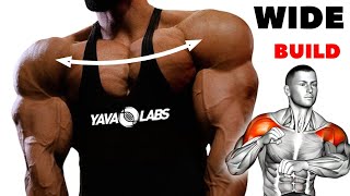 5 Basic Exercises to Build Wide Shoulder [upl. by Ryter]