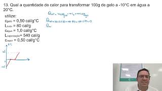 Revisão calor latente [upl. by Yelha]