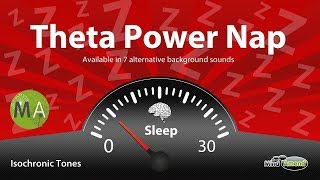 Theta Power Nap Music Increase Energy Productivity amp Memory  Deep Relax [upl. by Christye]