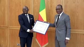 Accréditation du Bénin au statut A de lAlliance mondiale  Les lauriers de Patrice TALON à la CBDH [upl. by Adnilem]