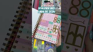 La agenda más linda del 2024 está llena de stickers y de florcitas libretas libreria agendas [upl. by Alle]