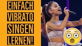 Einfach Vibrato singen Lernen 😍😮 singtipsbyemu [upl. by Yhtomit]