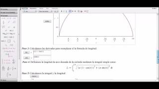Longitud de arco de la Cicloide con Maple [upl. by Annayek573]