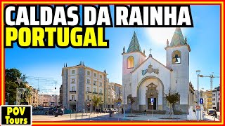 Caldas da Rainha Portugal  An Artistic and Historical City North of Lisbon 4K [upl. by Macnamara]