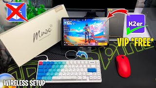 No Ban  2024 New VIP apk Full Setup for Play Free Fire with Keyboard mouse on mobile🔥 K2erKeymap [upl. by Tearle975]