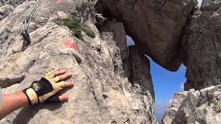 Hindelanger Klettersteig Via Ferrata [upl. by Johnstone]