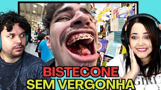 O INIMIGO DA TIMIDEZ BISTECONE NO MERCADÃO DE SÃO PAULO Bistecone ‹ REACT › [upl. by Ollopa]