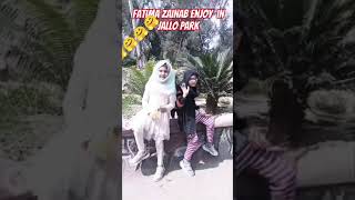 Fatima Zainab enjoy in jallo park [upl. by Jillene]