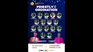 CATHOLIC ARCHDIOCESE OF ACCRA PRIESTLY ORDINATION 2024 [upl. by Fleur]