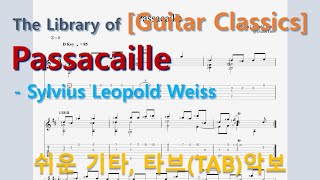 Guitar Classics 039Passacaille  Sylvius Leopold Weiss [upl. by Bronder]