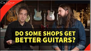 Do Some Guitar Shops Get Better Guitars [upl. by Eirotal]