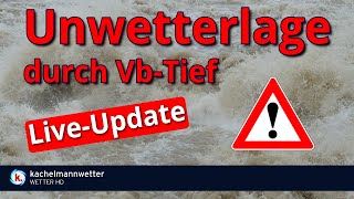 LiveUpdate am Samstagmorgen zu den ExtremNiederschlägen durch VbTief [upl. by Eilarol747]