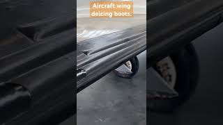 Cessna 421 aircraft wing leading edge deicing boots [upl. by Jo Ann613]