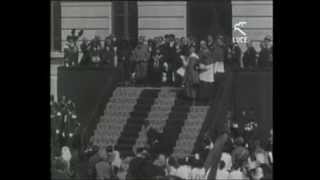 Inaugurazione scuole comunali Benito Mussolini di Nuoro  Maggio 1929 [upl. by Aisor]